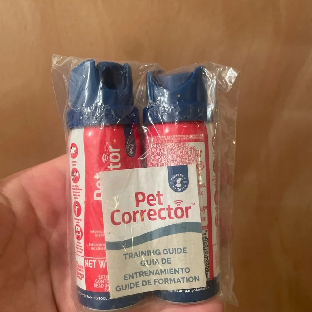 2 pack PET CORRECTOR TRAINING BOTTLES 0.95 oz EACH NEW